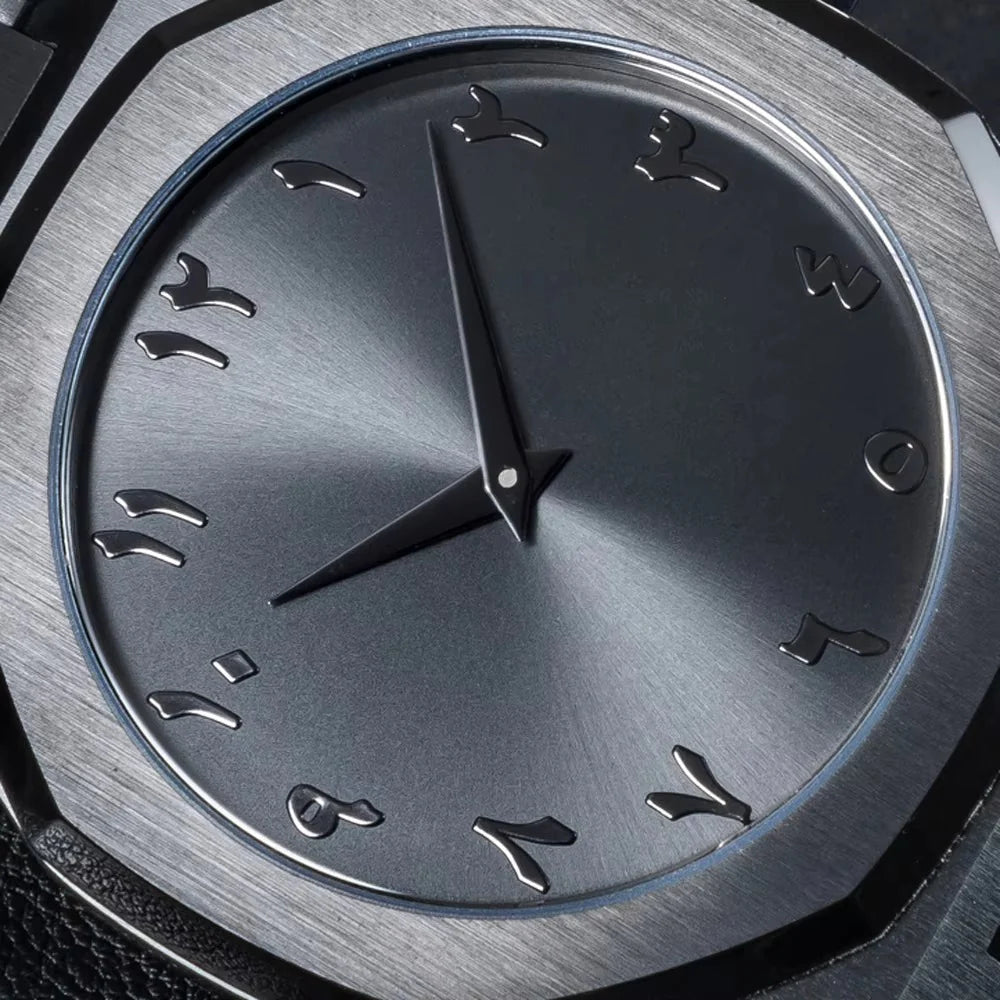 Alloy Chrono Arabic Style Watch